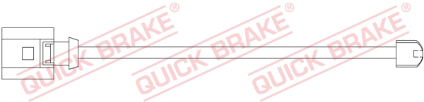 Czujnik zużycia klocka